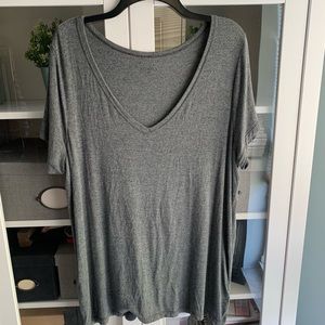 Super soft and stretchy v-neck tee